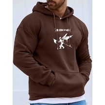 Altamira Erkek Linkin Park Baskılı Kapüşonlu Sweatshirt 001