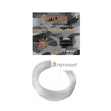 Remixon Spider Poşet Misina 100mt Monofilament Misina - 0.30mm