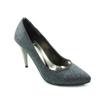 Çarıkçım Stiletto Kadın Ayakkabı Platin-Simli 61 700