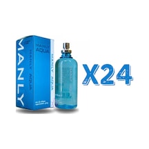 Manly Aqua Erkek Parfüm EDC 24 x 125 ML