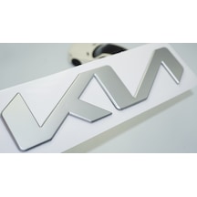 Dk Tuning Kia Yeni Nesil Gri Metal Kaput Bagaj 21cm Logo Arma