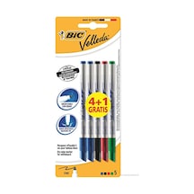 2 Adet Bic Velleda 1721 Çocuk Beyaz Tahta Kalemi 4+1 Karışık