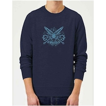 Of Warcraft Death Knight Ilya Semenov Baskılı Indigo Erkek Sweat