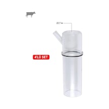 Melasty Ø27 Meme Lastiği Kılıfı Şeffaf 4'lü -3090
