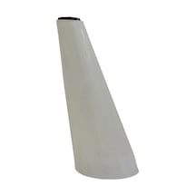 Cateksss 15 Cm Açılı Konik Ayak Beyaz - 6 Lı Paket