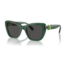 Swarovskı Sk6018 104587 52-18-135 Kadın Güneş Gözlüğü Yeşil 46711616