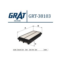 Grat 38103 Hava Filtresi- Kia: Picanto Benzinli 05 10