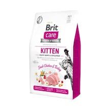 Brit Care Tahılsız Tavuk ve Hindi Etli Yavru Kedi Maması 2 KG