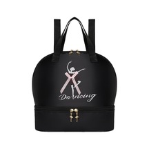 Suntek Bale Dans Sırt Çantası Sporları Seyahatleri İçin Siyah