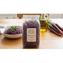 Mor Havuçlu Erişte Köy Makarnası 500 Gr.