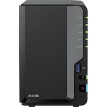 Synology Ds225 Plus Celeron Qc- 2gb Ram- 2-diskli Nas Server Disksiz