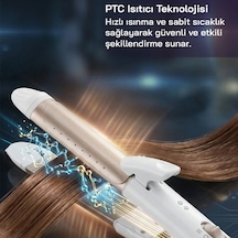 Sinbo Saç Düzleştirici Ve Maşa - Seramik Kaplama - 180 C Sıcaklık
