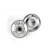 5 Adet İğneli Çanta Rozeti - Ballıca Mağarası - Tokat - 44 MM Çok Renkli