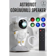 Astronot Görünümlü Projeksiyon Speaker Taşınabilir - Lisinya