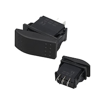 Powermaster Sembolsüz Işıksız 3 Pinli On-off 12-24v Marin Switch