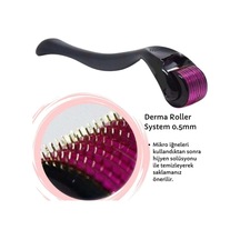 Tafce Titanyum Uçlu 540 Iğneli Derma Roller 0.5 Mm İğne Saç Kaş Serum Kullanımına Uygun