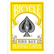 Bicycle Standard Endeks Sarı Oyun Kartları