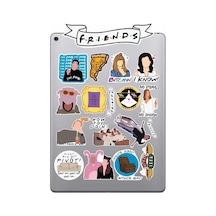 Friends Dizi Temalı Bilgisayar Laptop Defter Tablet Valiz Sticker Seti 1