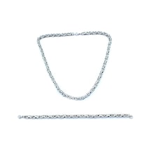 Ferizz Ferizz 316L Çelik Erkek Set Set-138 Beyaz