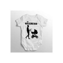 Tuğbababy The Walking Dad Yazılı Baskılı Bebek Zıbını