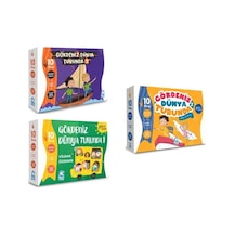 Mavi Kirpi 2. Sınıf Gökdeniz Dünya Turunda 3 Set 30 Kitap