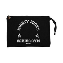 Mighty Micks Siyah Clutch Astarlı Cüzdan / El Çantası Siyah