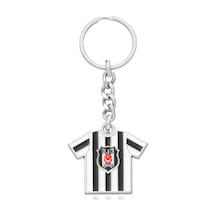X Dekomus Lisanslı Beşiktaş Çubuklu Forma Metal Anahtarlık "dekomus Cep Defteri Hediyeli" Altın