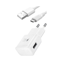 Galaxy Tab 3 Lite Smt110 T113 T116 İle Uyumlu 15w 3.1a Micro Usb Hızlı Şarj Aleti, Beyaz