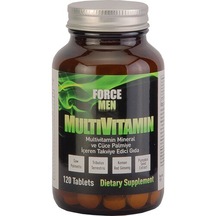 Force Nutrition Multivitamin Men 120 Tablet ( Kırmızı Kore Ginsen