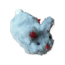 Nunbell Kedi Oyuncağı Kurmalı Peluş Fare Tavşan 12cm