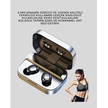 Metal Kasa Bluetooth Kulak İçi Kulaklık Net Çağrı, Güçlü Bağlantı - Lisinya
