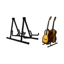 Presto Çiftli İkili Gitar Sehpası - Gitar Standı