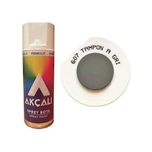 Akçalı Sprey Boya 400 ML 607 Tampon Açık  Gri