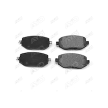 Ayd 60017b Ön Fren Balatası Renault Megane Iv 15 Tüm Motor Tipleri G:129mm Y:58.4 Mm K:18mm 410603407r-wva22610-410605929r