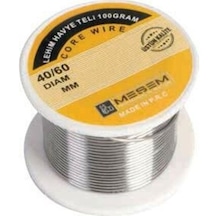 Meşem Havya Lehim Teli 1 Mm 50 Gram