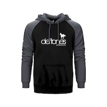 Deftones White Pony 2021 Gri Renk Reglan Kol Kapşonlu Sweatshirt Gri
