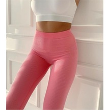 Noa & Noa Noa Noa Kadın Pembe Fitilli Taytpembexl Pembe