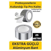 Uzun Metraj 25 Metre Alüminyum Folyo Bantyapışkanlı