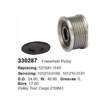 Alt Rulmanlı Kasnak Fıat Doblo-lınea Egea-1,6d Multıjet 6 Kanal Denso Tıp F-238822 B F032335279 Ile Aynı