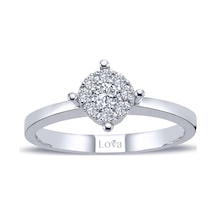 Lova 1 Karat Tektaş Görünümlü Pırlanta Yüzük - 1020296
