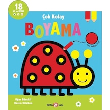 Çok Kolay Boyama Uğur Böcekli Resim Kitabım