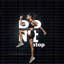 Do Not Stop Duvar Kağıdı Renkli