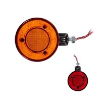 Ayna Altı Küpe İçi Dolu 30 Led'Li 120Mm 12V-24V Sarı - Kırmızı