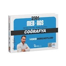 2026 Meb-ags Coğrafya Video Ders Notları - Akın Arslan Hoca Kafas