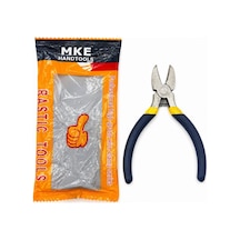 Mke Handtools Mini Yan Keski 4.5 İnç 115 Mm - Çelik Yaylı- 10'li Paket