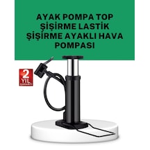 Znv Zenvia Mey İthalat Çok Amaçlı Ayak Pompası Dayanıklı Pratik Hava Pompası Znv2025 Cmn