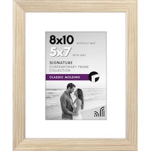 11x14 Resim Çerçevesi - Mat İle 5x7 Çerçeve Veya 11x14 Çerçeve Olarak Kullanın - Kırılmaya Dayanıklı Camlı A