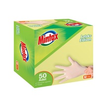 Mintax Lateks Eldiven Pudralı 50 Adet