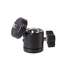 Tripod Ve Dslr Mount Adaptörü 360 Derece Döner Mini Hot Shoe 1/4