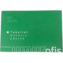 Tahsilat Makbuzu 2 Nüsha 50 Yaprak Otokopili 3 Adet